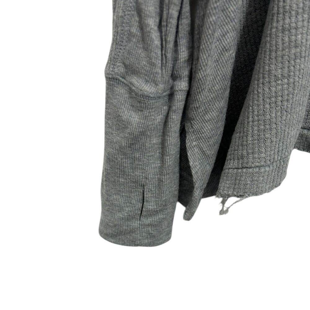 Free People Heather Gray Long Sleeve Top - Picture 4 of 4